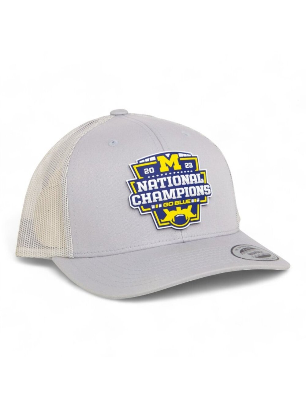 Michigan Wolverines 2023 College Football National Champions 3D YP Trucker Hat